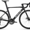 SAVADECK Bicicleta de Carretera de Fibra de Carbono, 700C_Negro