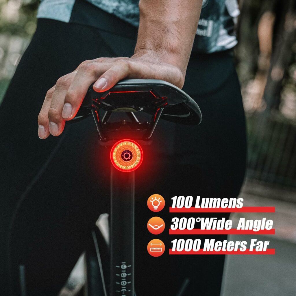 Luz Trasera Bici Barata y Buena Potente en Oferta Gacirón LOOP-100