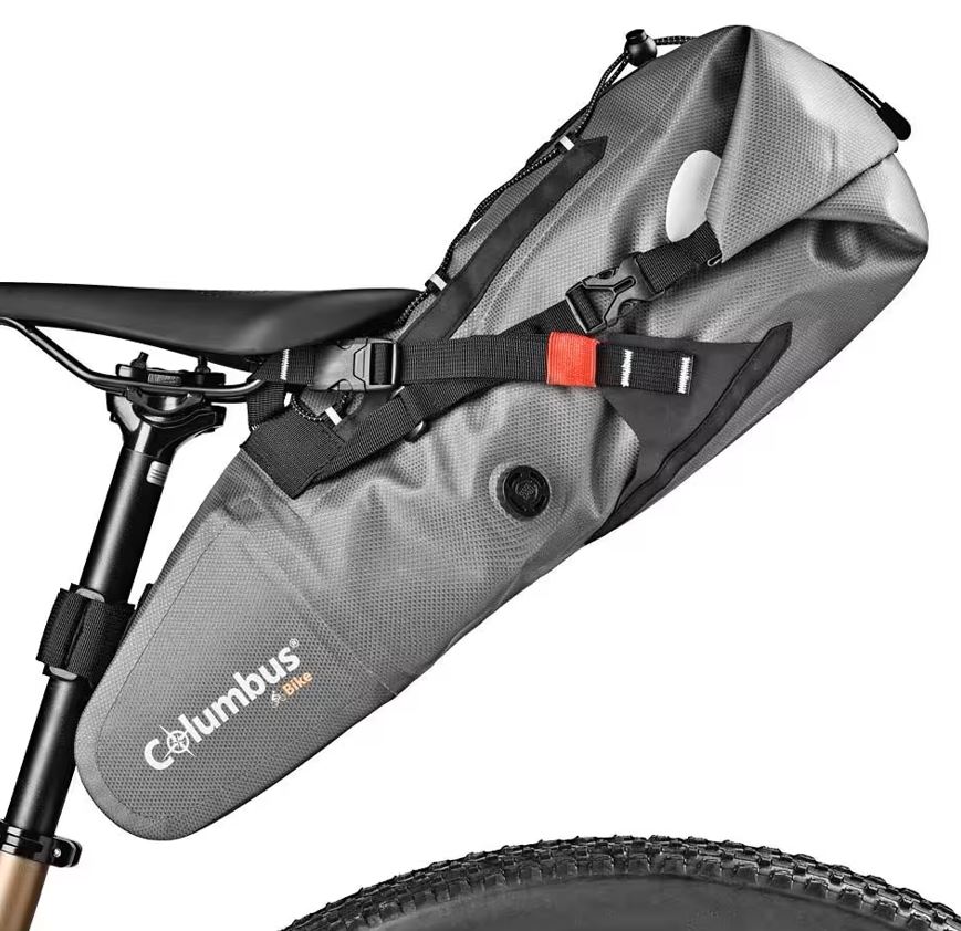 Mejor Bolsa Sillín MTB Estanca de 11L Columbus bolsa-de-sillin-estanca-de-11l-columbus-gris (1)