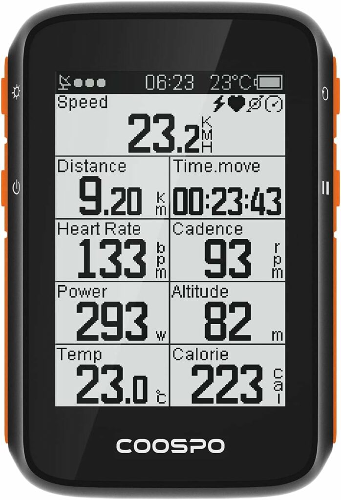 GPS Ciclismo con Strava Barato, ciclocomputador GPS COOSPO