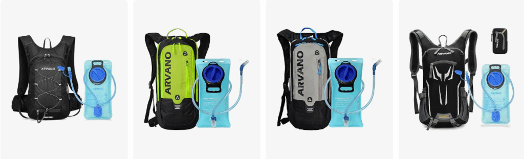 Mejores mochilas de hidratación baratas y buenas para el calor Arvano