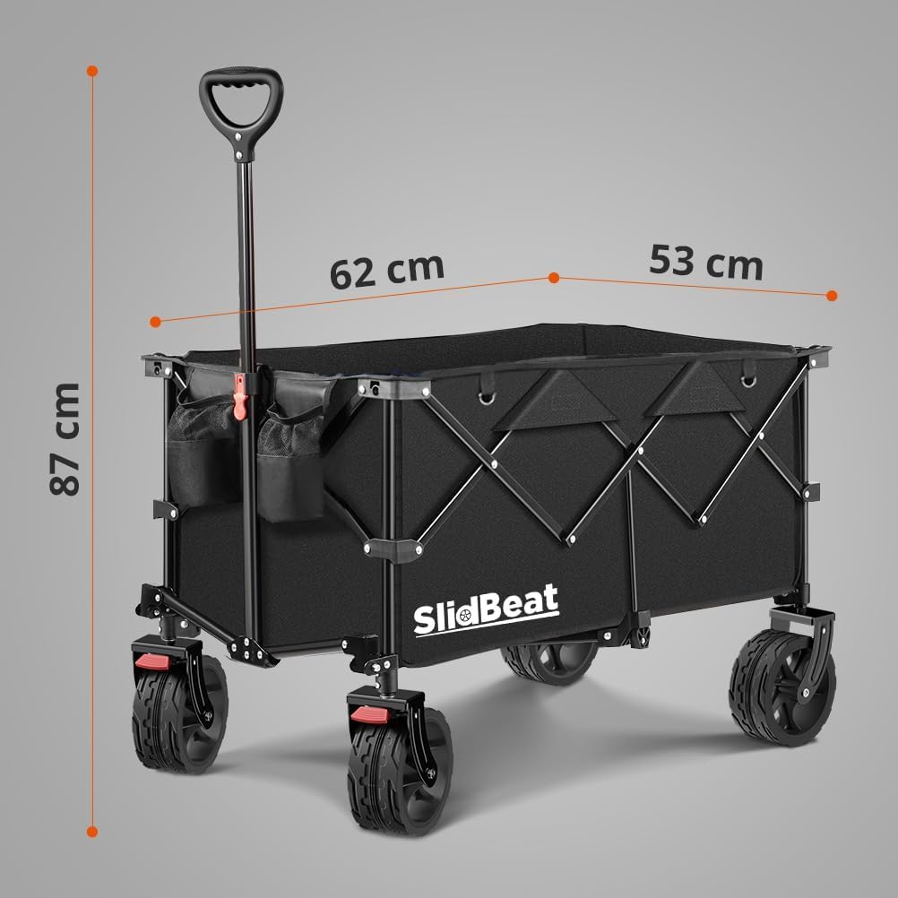Uno de los mejores carros plegables para playa, camping y montaña