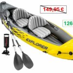 Kayak hinchable para 2 personas para pesca al mejor precio