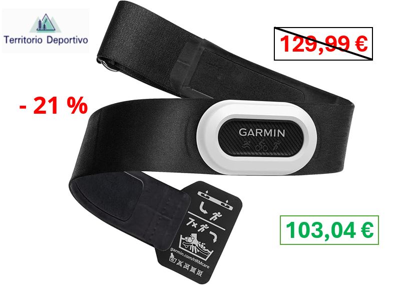 Una de las Mejores bandas de pecho Garmin HRM Dual ha bajado su precio