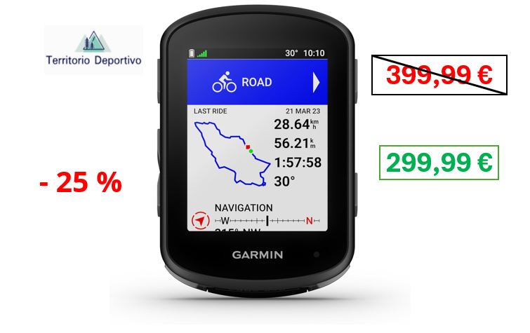 GPS para bici barato y bueno sin duda Garmin Edge 540