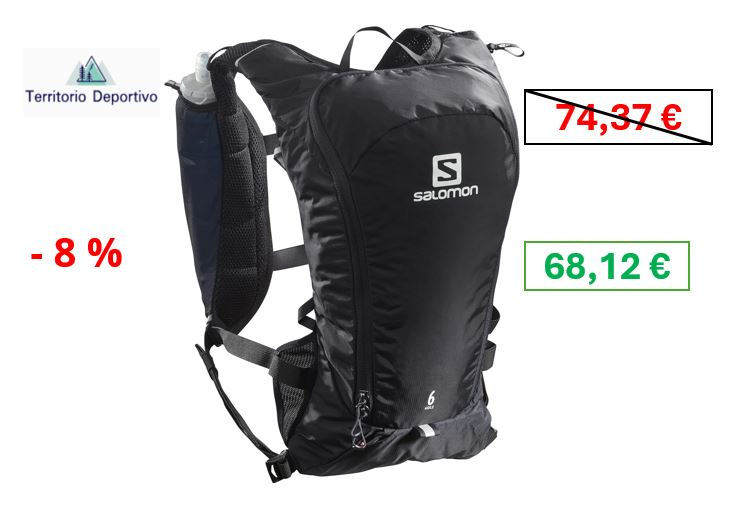 Una de las Mejores chalecos de hidratación Trail Running Salomon Agile 6