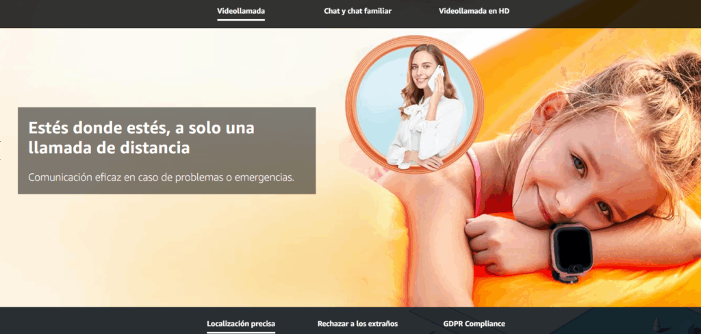 Mejor Smartwatch para niños con videollamadas