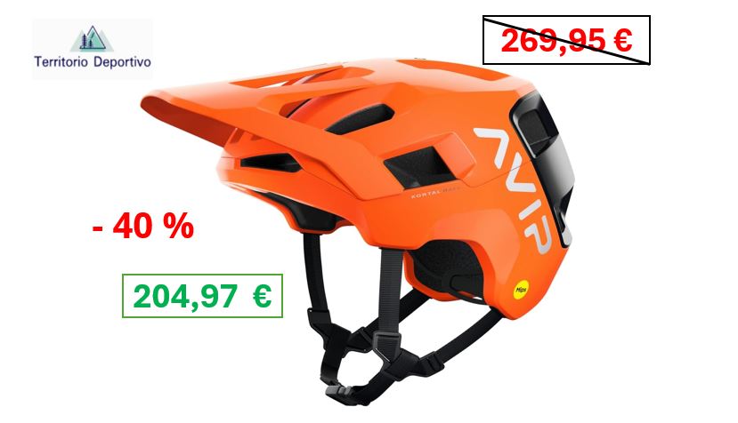 Uno de los mejores cascos para mtb POC Kortal Race