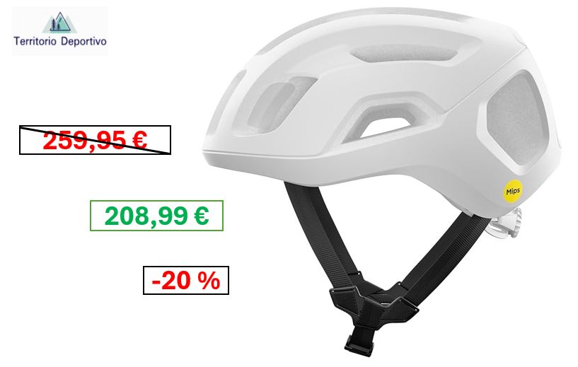 Casco de ciclismo ligero y ventilado con máxima seguridad POC Ventral Air MIPS