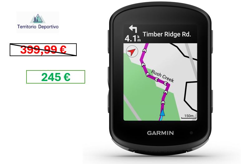 GPS bicicleta barato y bueno Garmin Edge 540