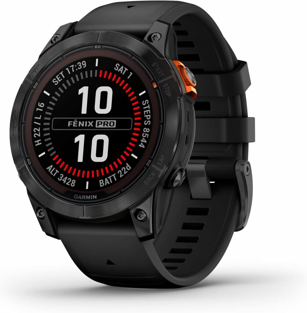 Mejor reloj Reloj GPS multideporte con carga solar para deportistas exigentes Garmin fēnix ​​7 Pro Solar
